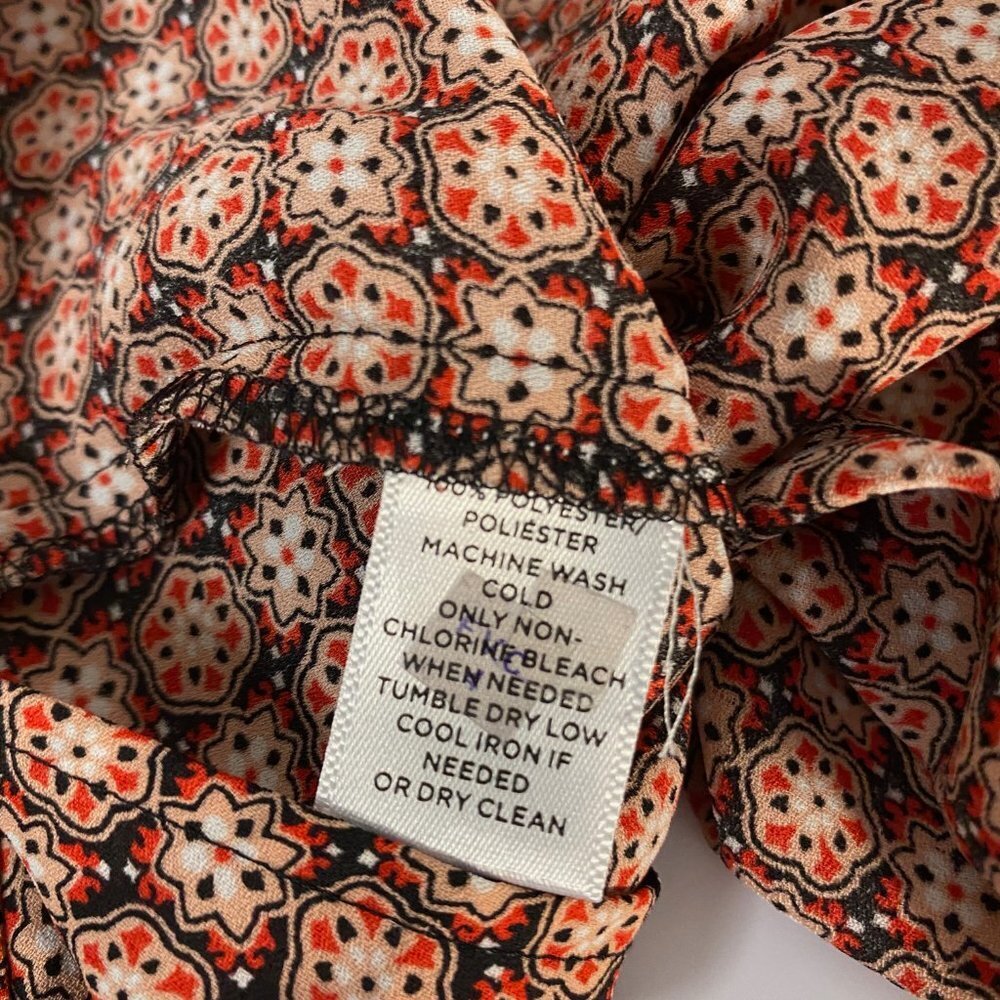 Loft Long Sleeve Floral Top Size Large Petite - Picture 5 of 5